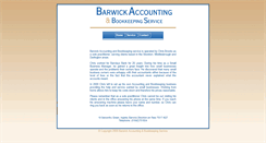 Desktop Screenshot of barwickaccounting.co.uk